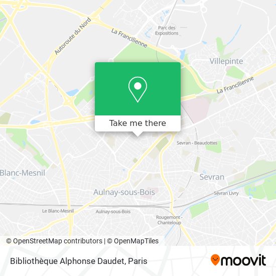 Bibliothèque Alphonse Daudet map