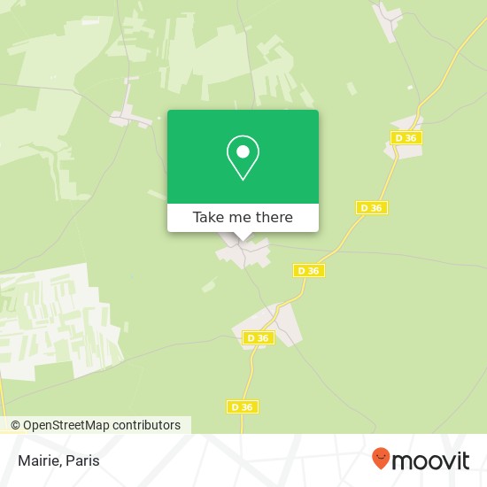 Mairie map