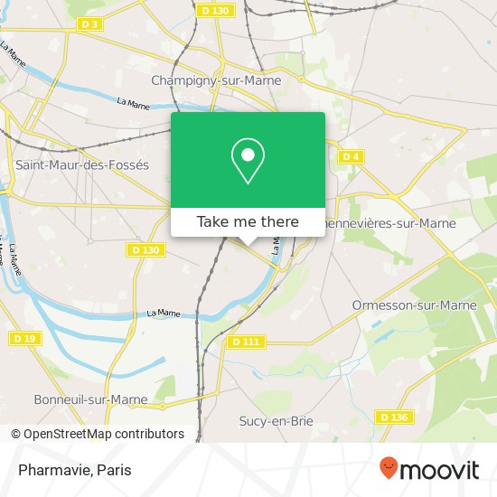 Pharmavie map