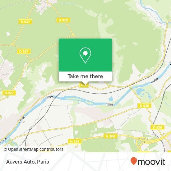 Auvers Auto map