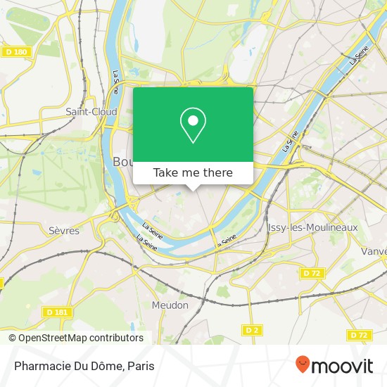 Pharmacie Du Dôme map