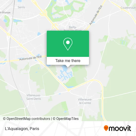 L'Aqualagon map