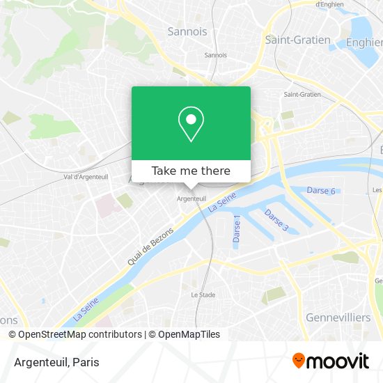 Argenteuil map