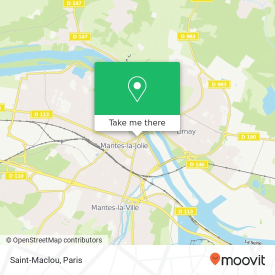 Mapa Saint-Maclou