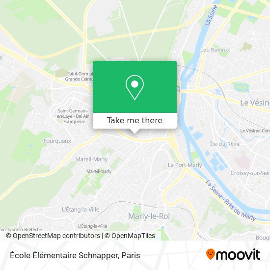 Mapa École Élémentaire Schnapper