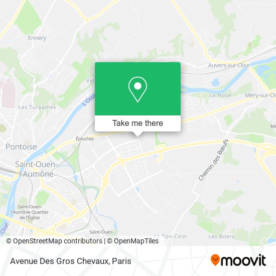 Avenue Des Gros Chevaux map