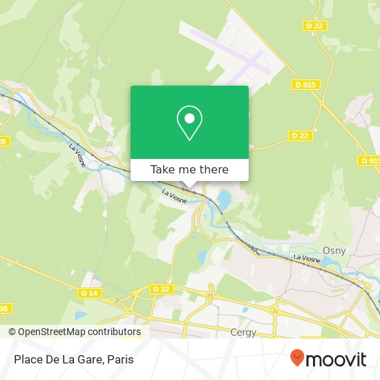 Mapa Place De La Gare