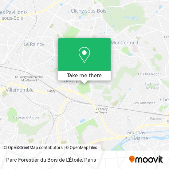 Parc Forestier du Bois de L’Étoile map