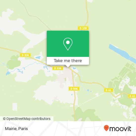 Mairie map