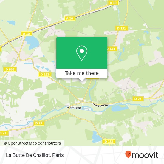 Mapa La Butte De Chaillot