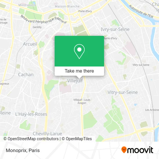Monoprix map