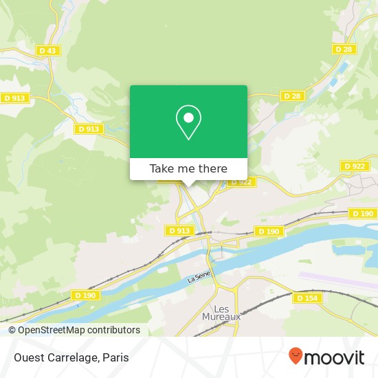 Mapa Ouest Carrelage