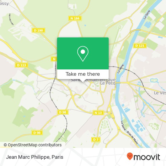 Jean Marc Philippe map