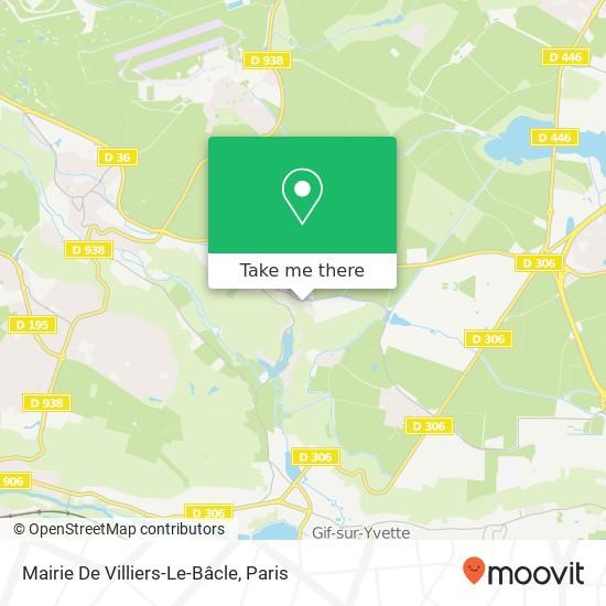 Mapa Mairie De Villiers-Le-Bâcle