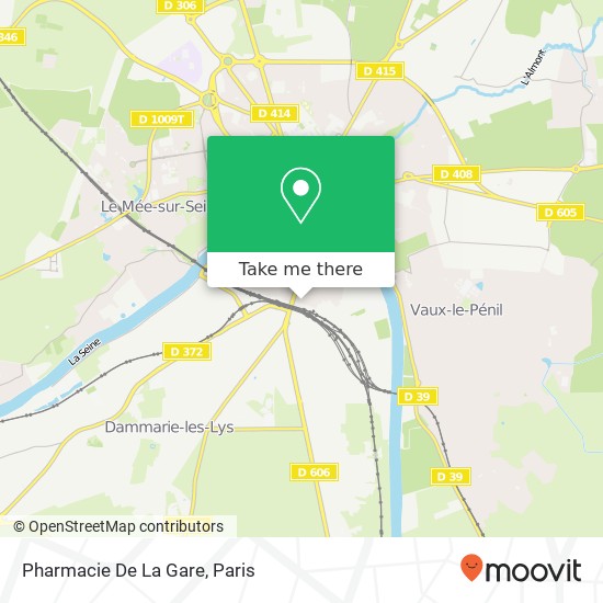 Mapa Pharmacie De La Gare