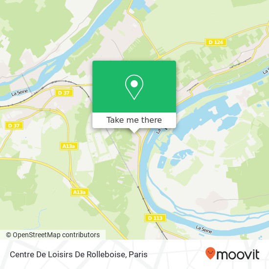 Mapa Centre De Loisirs De Rolleboise