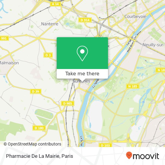 Pharmacie De La Mairie map