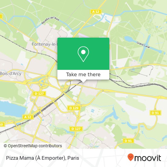 Pizza Mama (À Emporter) map