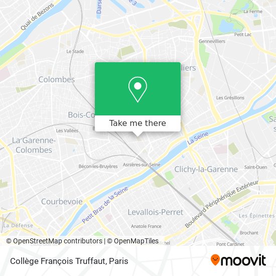 Collège François Truffaut map
