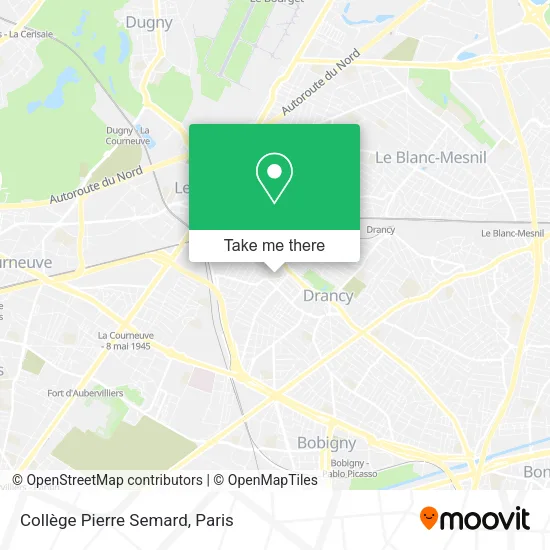 Collège Pierre Semard map