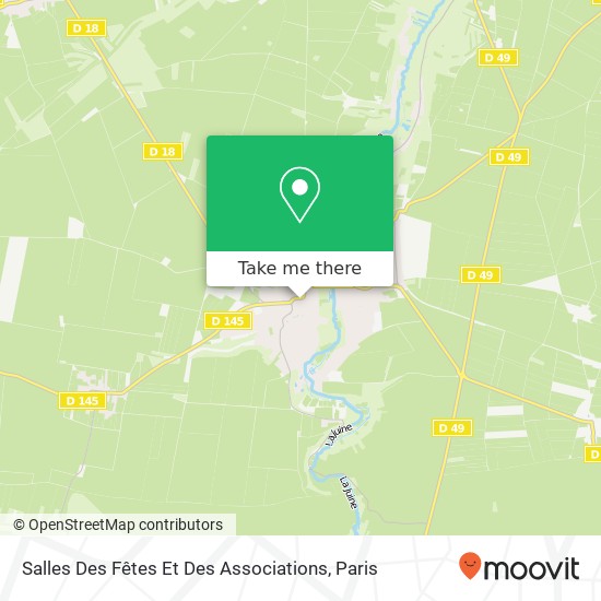 Mapa Salles Des Fêtes Et Des Associations