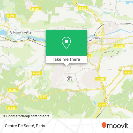 Centre De Santé map