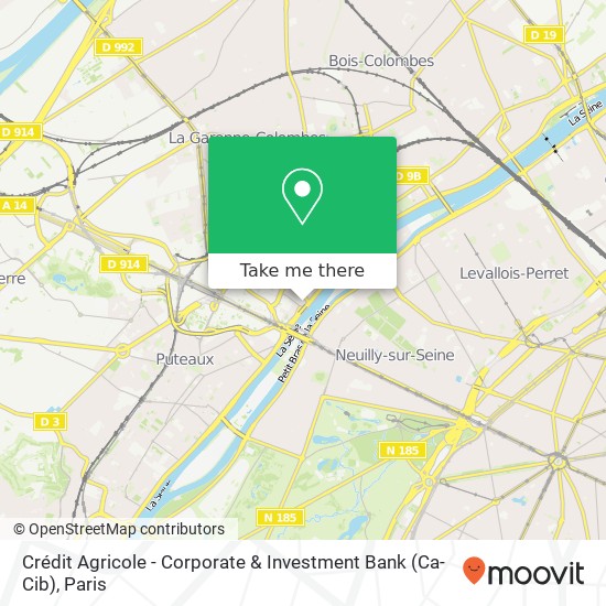 Mapa Crédit Agricole - Corporate & Investment Bank (Ca-Cib)