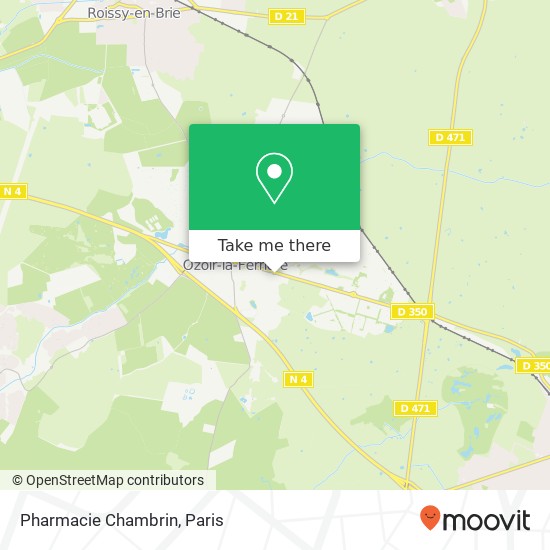 Pharmacie Chambrin map