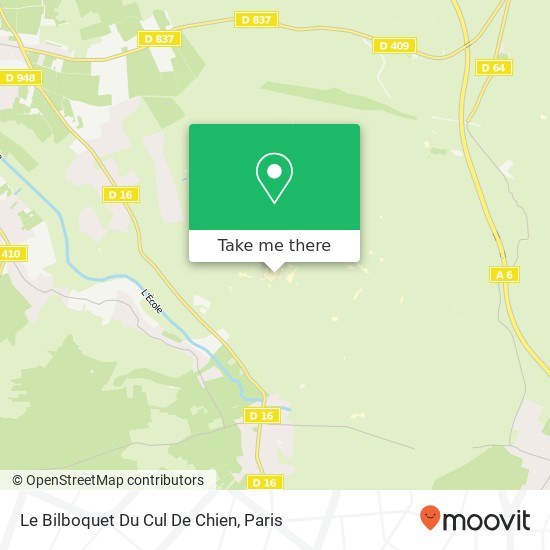 Le Bilboquet Du Cul De Chien map