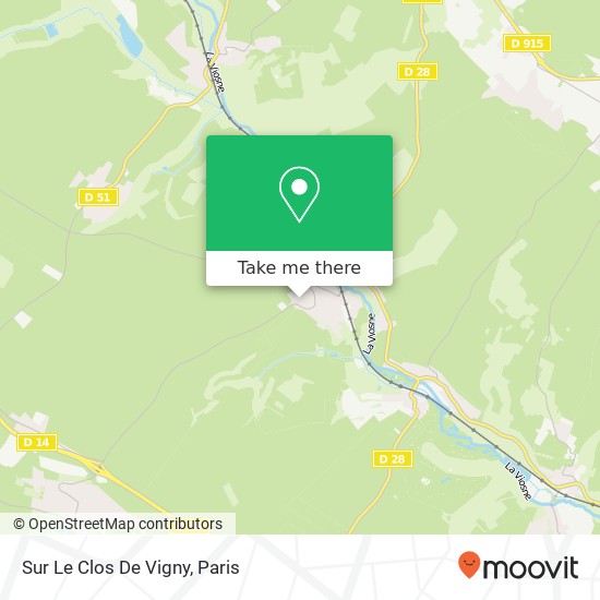 Sur Le Clos De Vigny map
