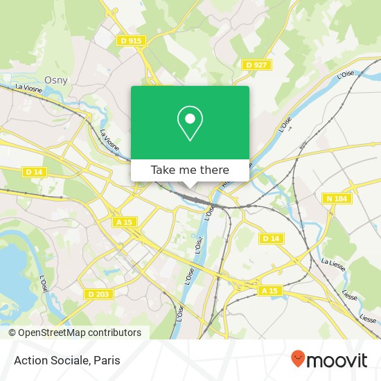 Action Sociale map