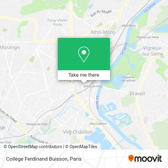 Collège Ferdinand Buisson map