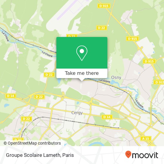 Groupe Scolaire Lameth map