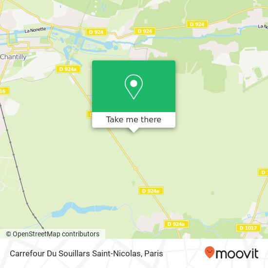 Carrefour Du Souillars Saint-Nicolas map