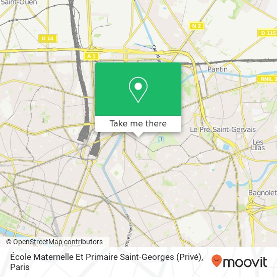 École Maternelle Et Primaire Saint-Georges (Privé) map