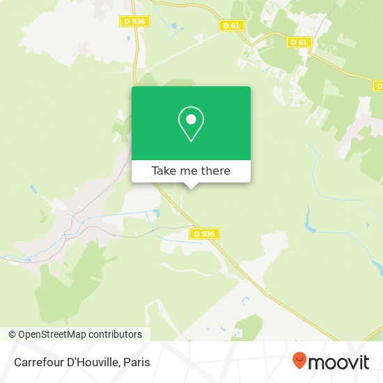 Carrefour D'Houville map