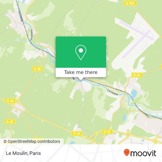 Le Moulin map