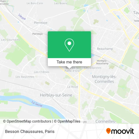 Besson Chaussures map