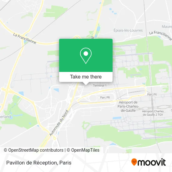 Pavillon de Réception map