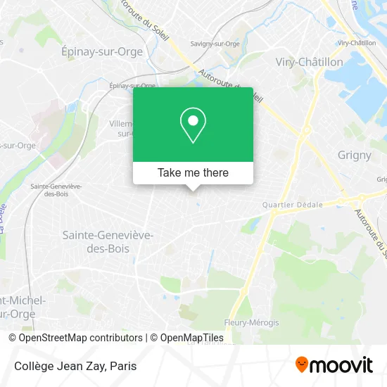Collège Jean Zay map