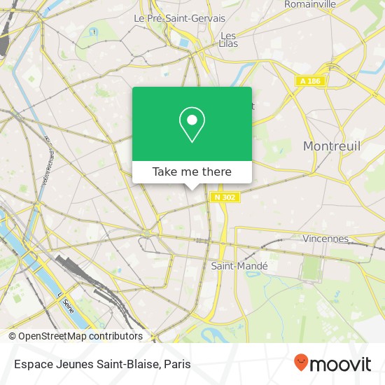 Espace Jeunes Saint-Blaise map