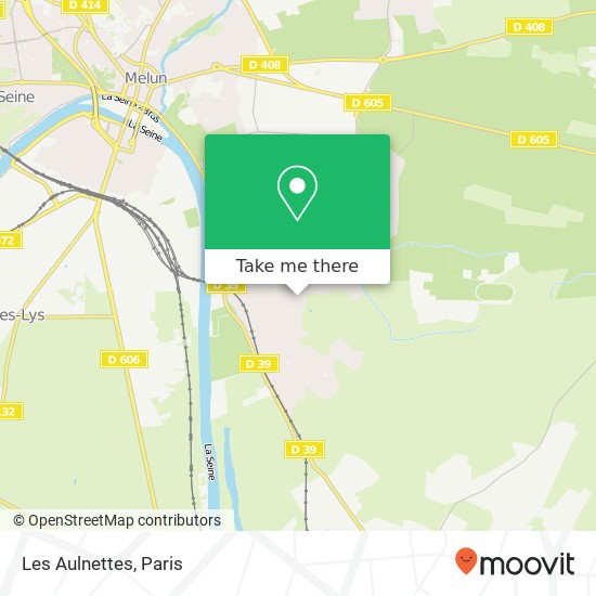 Les Aulnettes map