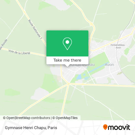 Gymnase Henri Chapu map