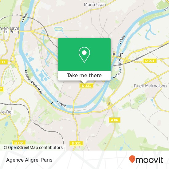 Agence Aligre map