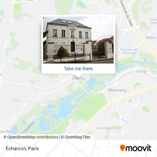 Écharcon map