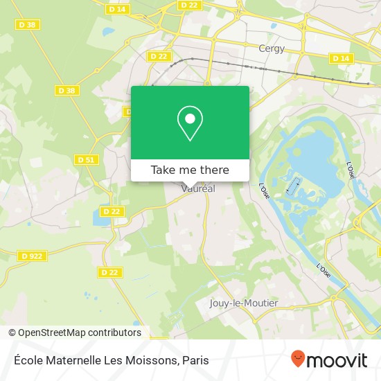 École Maternelle Les Moissons map