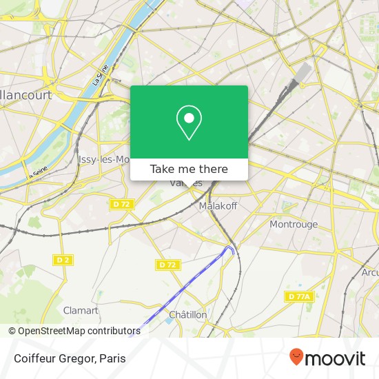 Coiffeur Gregor map