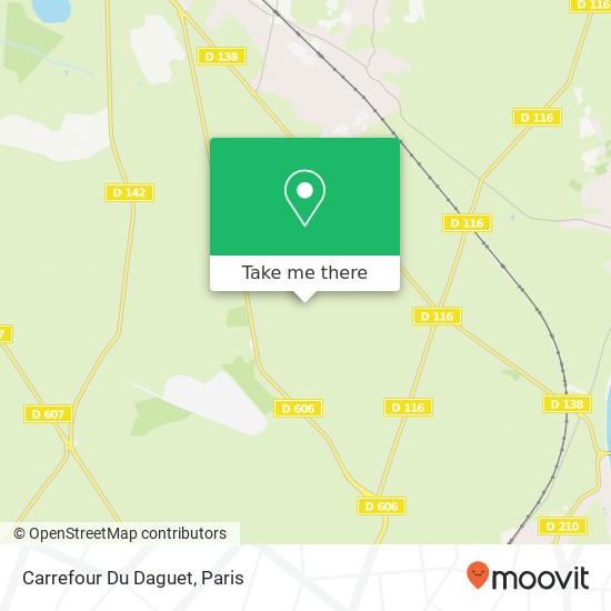 Carrefour Du Daguet map