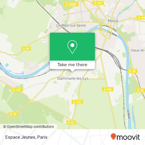 Espace Jeunes map