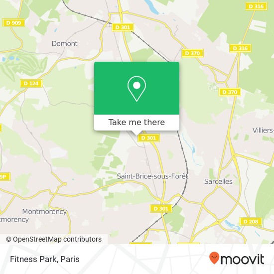 Fitness Park map